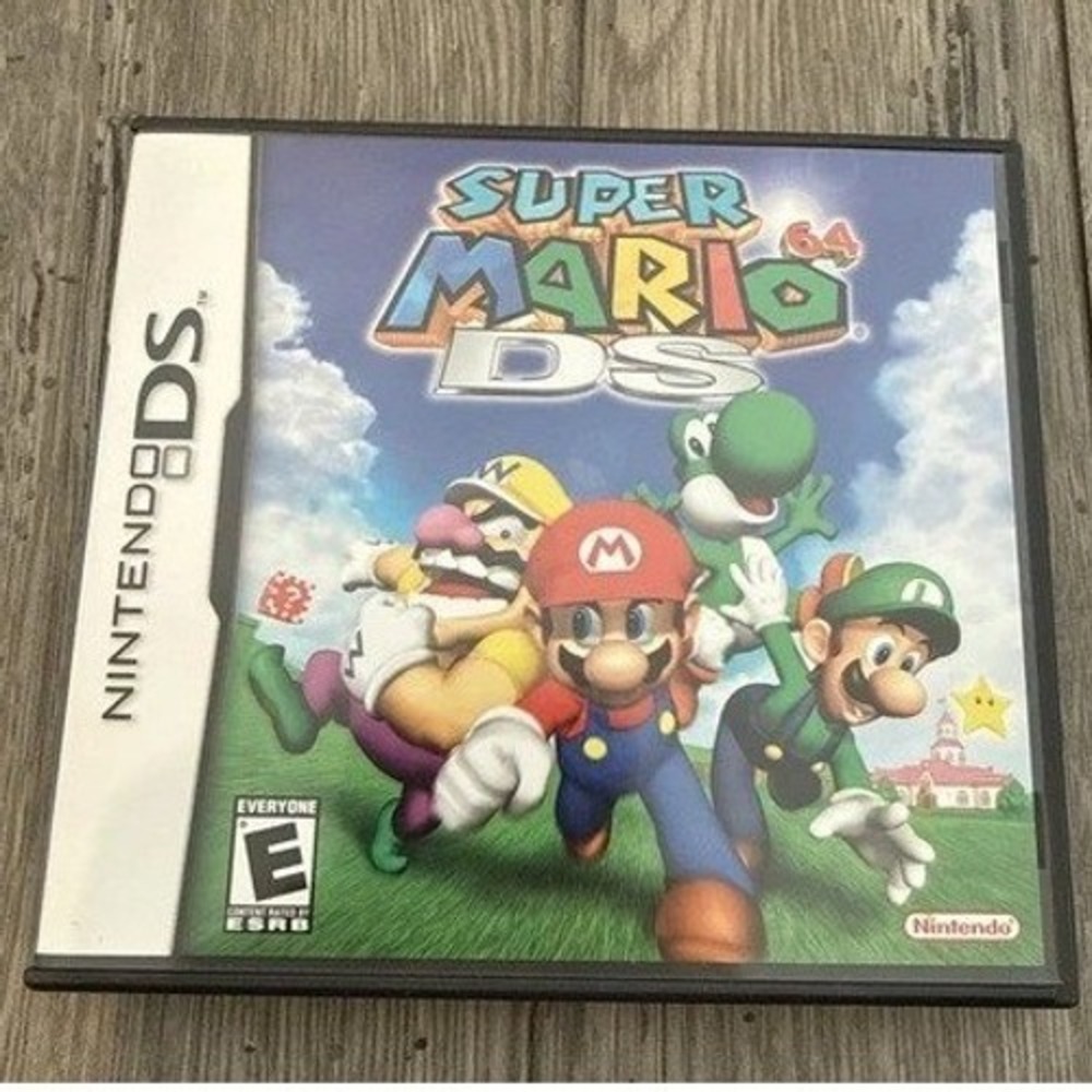 Super Mario 64 DS Nintendo DS Game NTR-ASME-USA Original Case CIB Mario Luigi